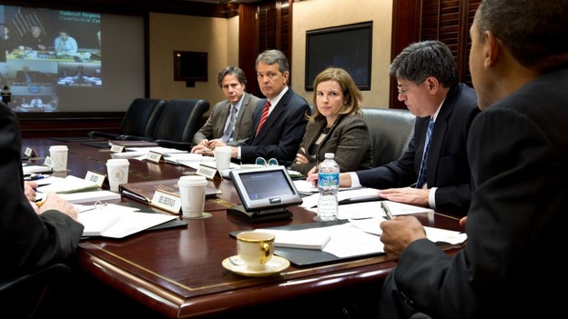 Updates are received on the ongoing response to Hurricane Sandy.