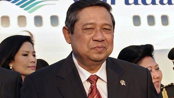 Indonesian President Susilo Bambang Yudhoyono.