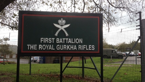 The gurkha barracks 