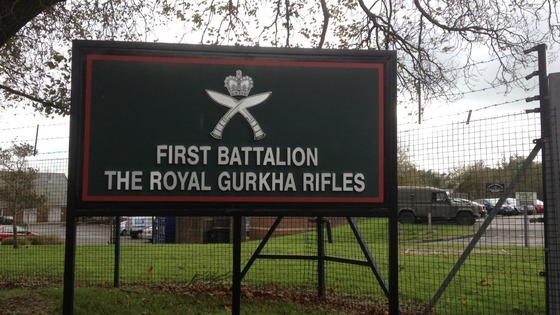 The gurkha barracks 