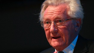 Lord Heseltine at Birmingham Town hall today