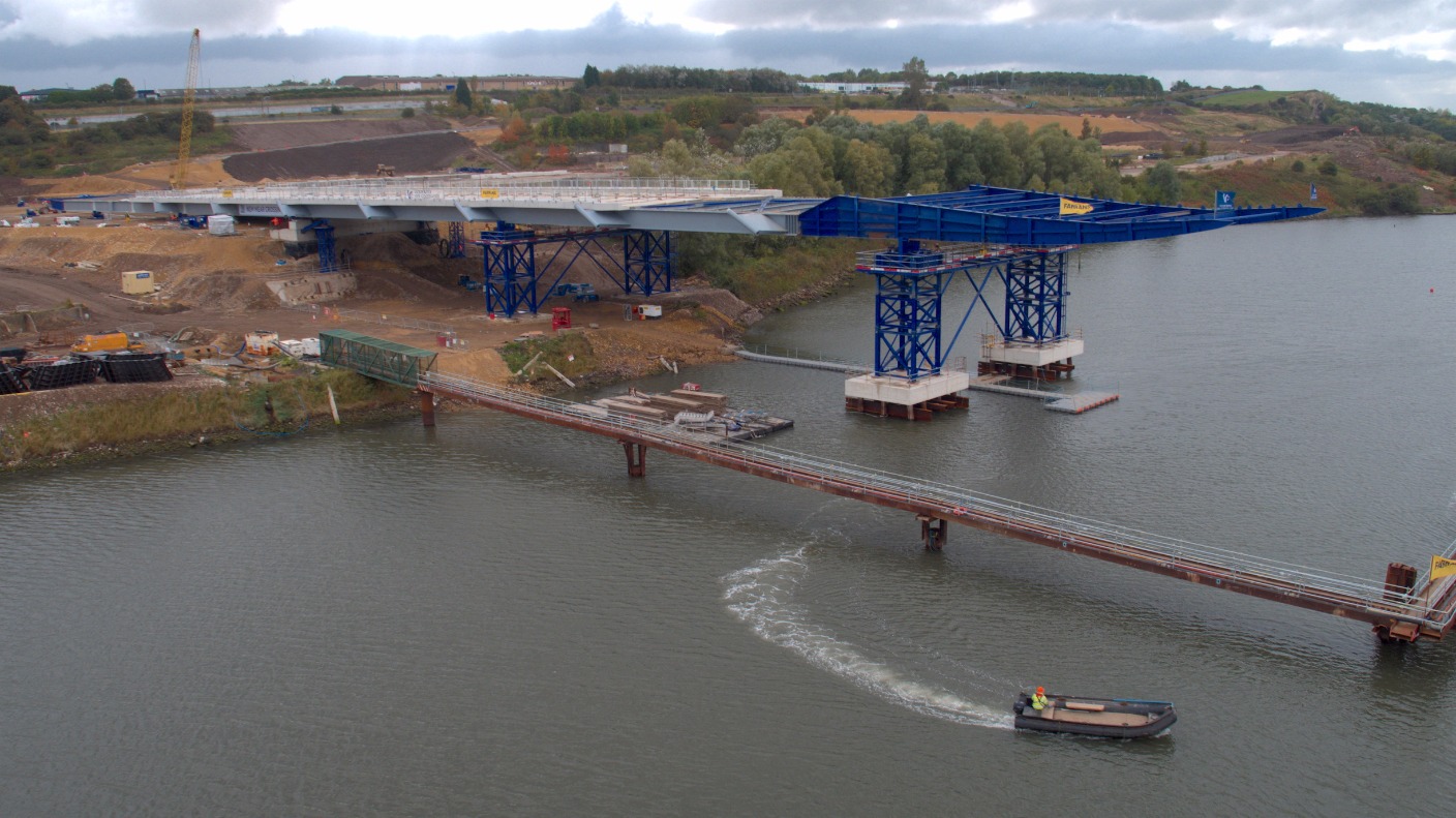 Sunderland bridge project marks halfway point Tyne Tees ITV News