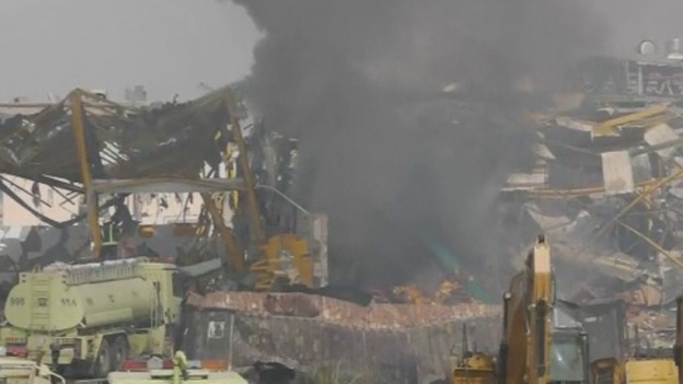 Fuel track crash aftermath