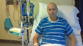Steve Evans recovering in hospital