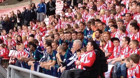 Sunderland Football Club is staging its biggest ever team photo
