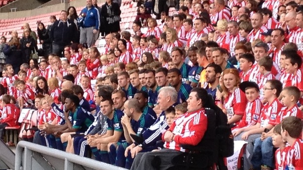 Sunderland Football Club is staging its biggest ever team photo