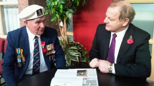 Mr Ramsay was a gunner for HMS Rodney