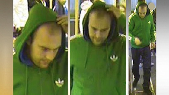 Police want to speak to this man in relation to Monday's incident