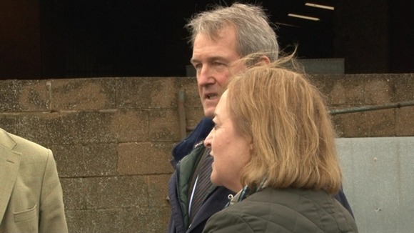 The Environment Secretary Owen Paterson has been in Northamptonshire today listening to the concerns of farmers and local businesses.