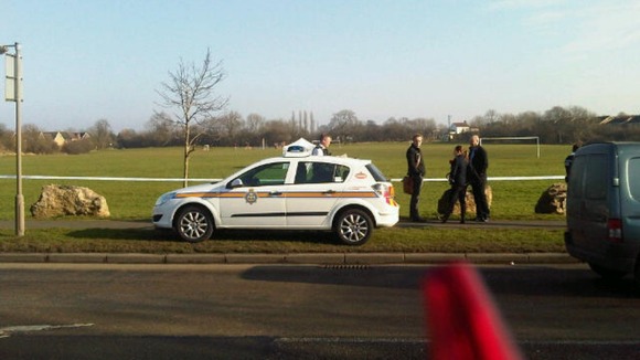 Police at Springfield Park