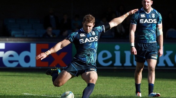 Leigh Halfpenny and Alex Cuthbert