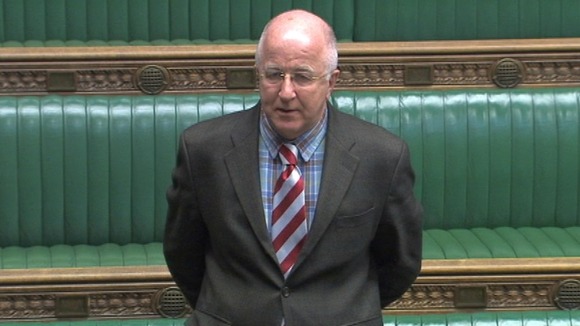 Denis MacShane in the House of Commons