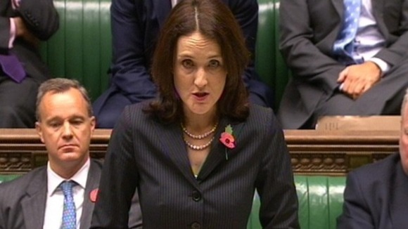 Theresa Villiers condemned the "cowardly and evil" attack in the House of Commons.