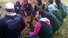  Members of the Free Syrian Army gather as they meet in the outskirts of Taftanaz village