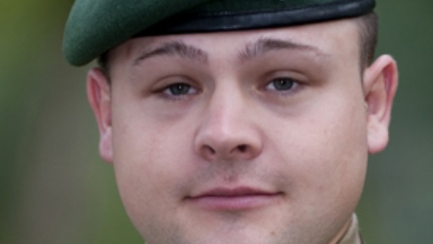 Lance Corporal Foley was killed in Afghanistan on Monday.