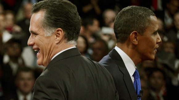 Mitt Romney Barack Obama US election