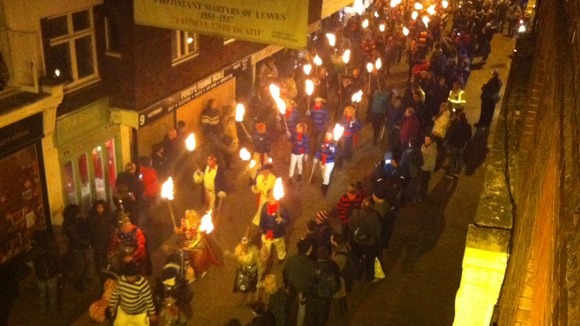 Torch procession