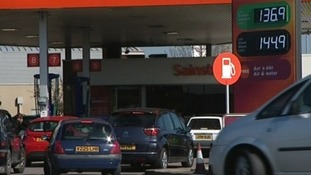 Queues at Llandudno Petrol Station