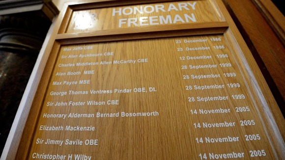 Savile plaque