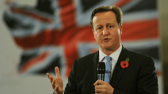 Prime Minister David Cameron.