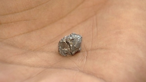 The bullet that was lodged in Ummad's head after being fired at close-range