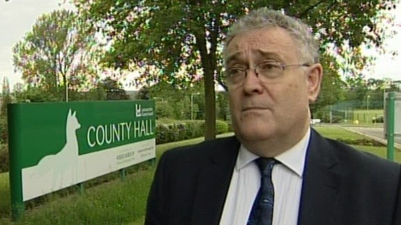 Former Leicestershire County Council leader David Parsons