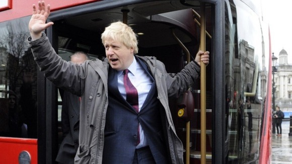 London Mayor Boris Johnson.