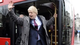 London Mayor Boris Johnson.
