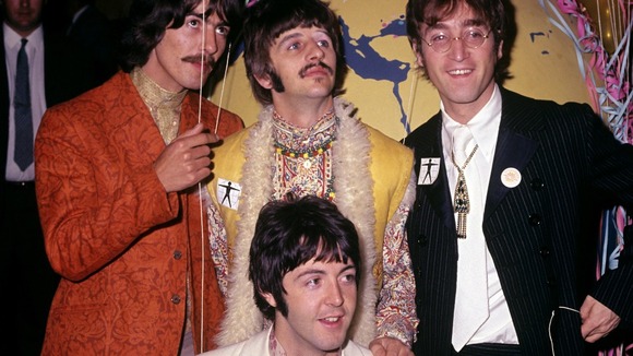 The Beatles (pictured) and Sex Pistols dominate the list.