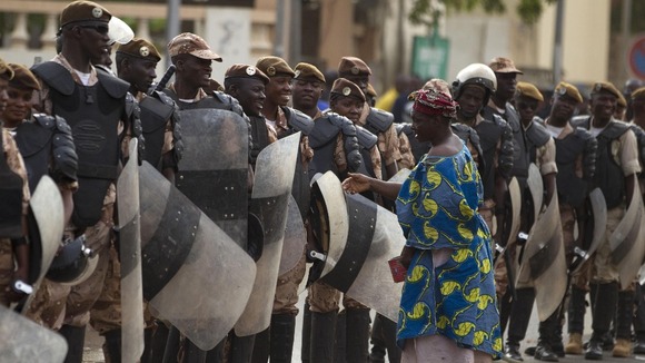 Mali protest