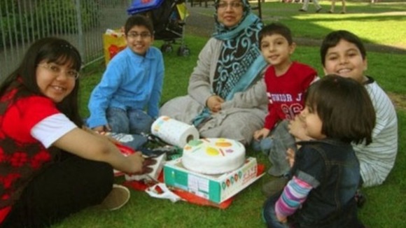 Dr Shakoor's family.