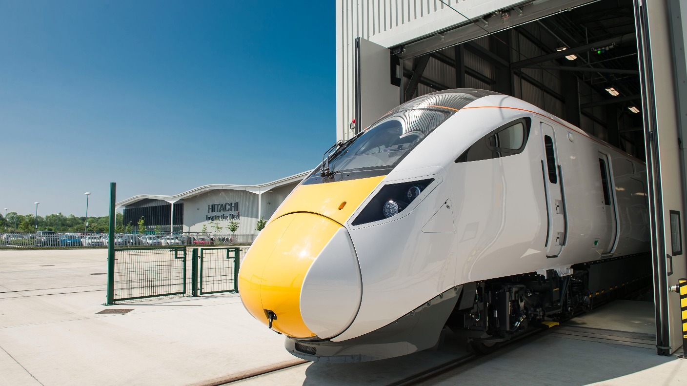 Hitachi launch first Intercity Express built in Durham