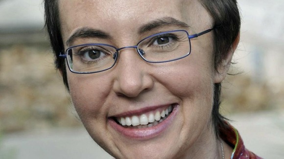 U.S. Congresswoman Gabrielle Giffords smiles at TIRR Memorial Hermann Hospital in Houston in June this year
