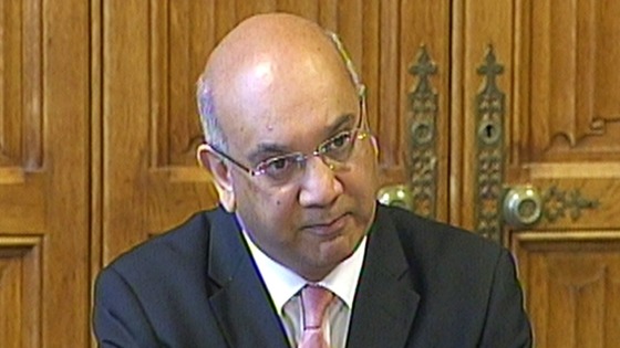  Chairman of the Home Affairs Select Committee Keith Vaz.