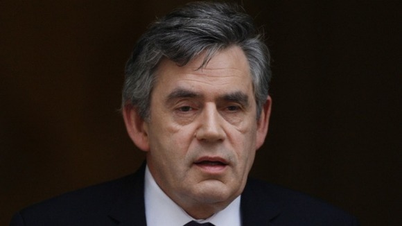 Former British Prime Minister Gordon Brown.