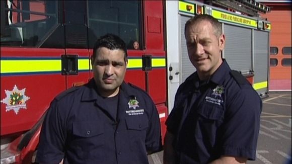 Sanjeev Mohla and Andrew Alexander have been awarded the medals for their work at a house after a gas explosion