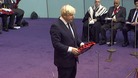London Mayor Boris Johnson at GLA Remembrance Service.