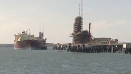 LNG terminal in Milford Haven