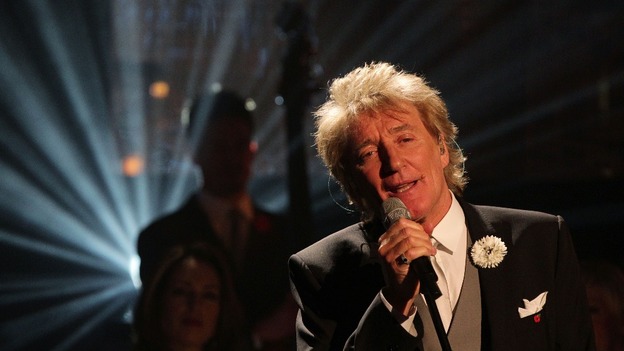 Music star Rod Stewart.
