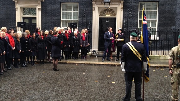 Marines at Downing Street