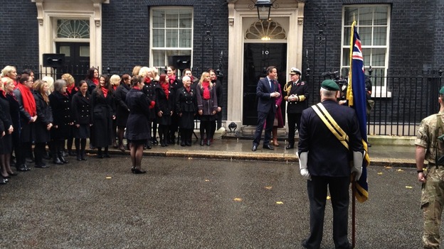 Marines at Downing Street