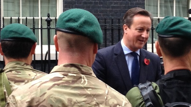 Marines at Downing Street