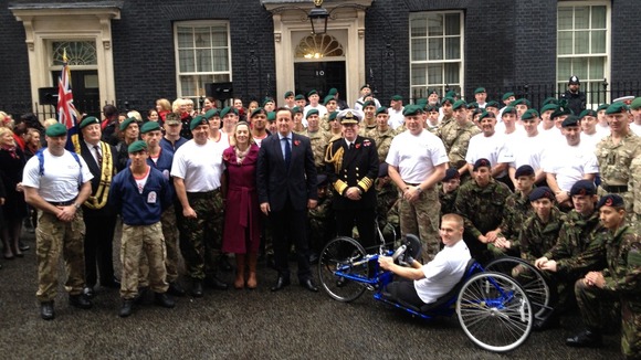 Marines at Downing Street