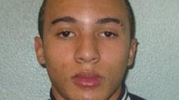 The 16-year-old boy without any disguises in his police mugshot.