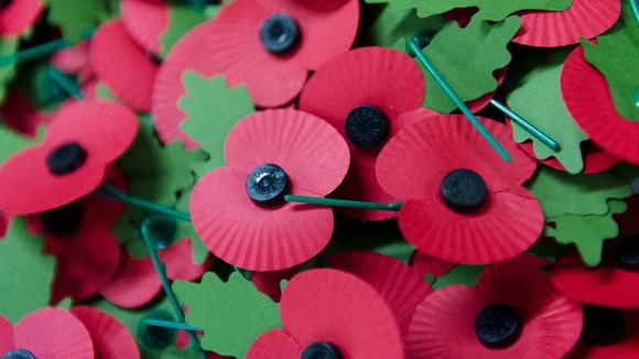 Poppies for Remembrance Sunday