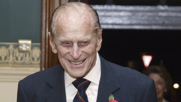 The Duke of Edinburgh pictured before the Royal British Legion Festival of Remembrance.