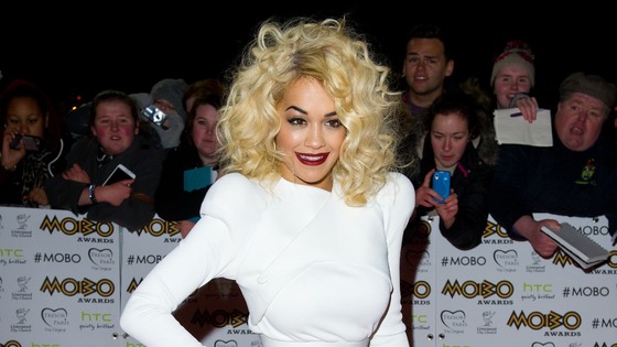 Pop star Rita Ora.