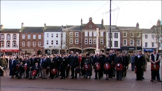 Pausing to remember in Carlisle