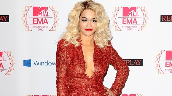 Rita Ora at the 2012 MTV Europe Music Awards
