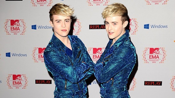 Jedward at the 2012 MTV Europe Music Awards